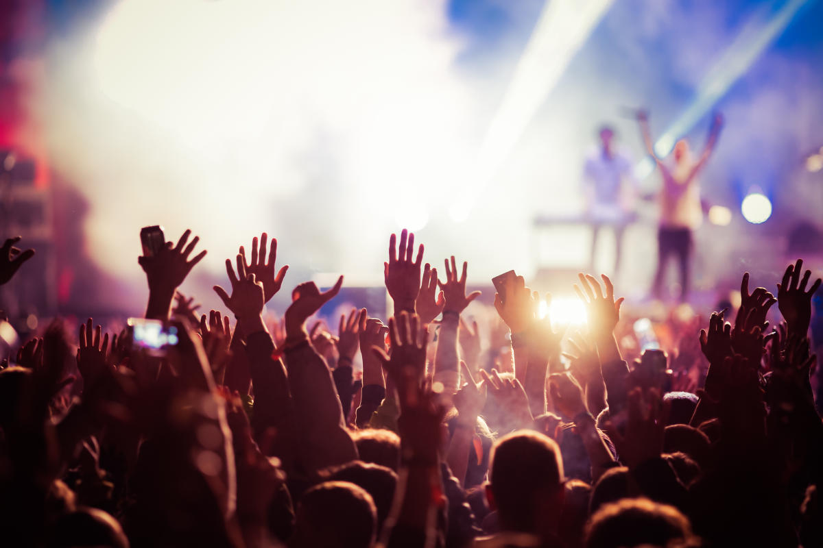 Festival crowd